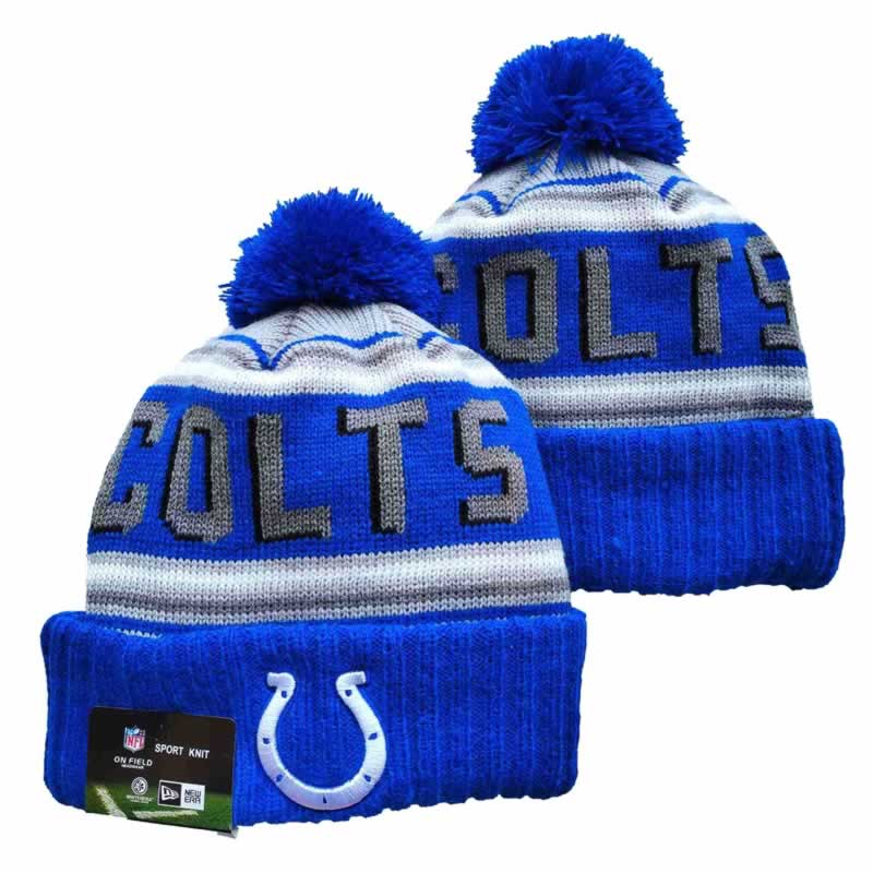 Colts Team Logo Royal Pom Cuffed Knit Hat YD,We sell and wholesale Colts Team Logo Royal Pom Cuffed Knit Hat YD on line form chian!